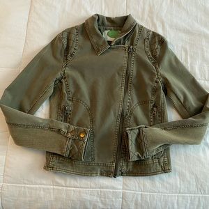 Green Anthropology Jacket — XS Women’s